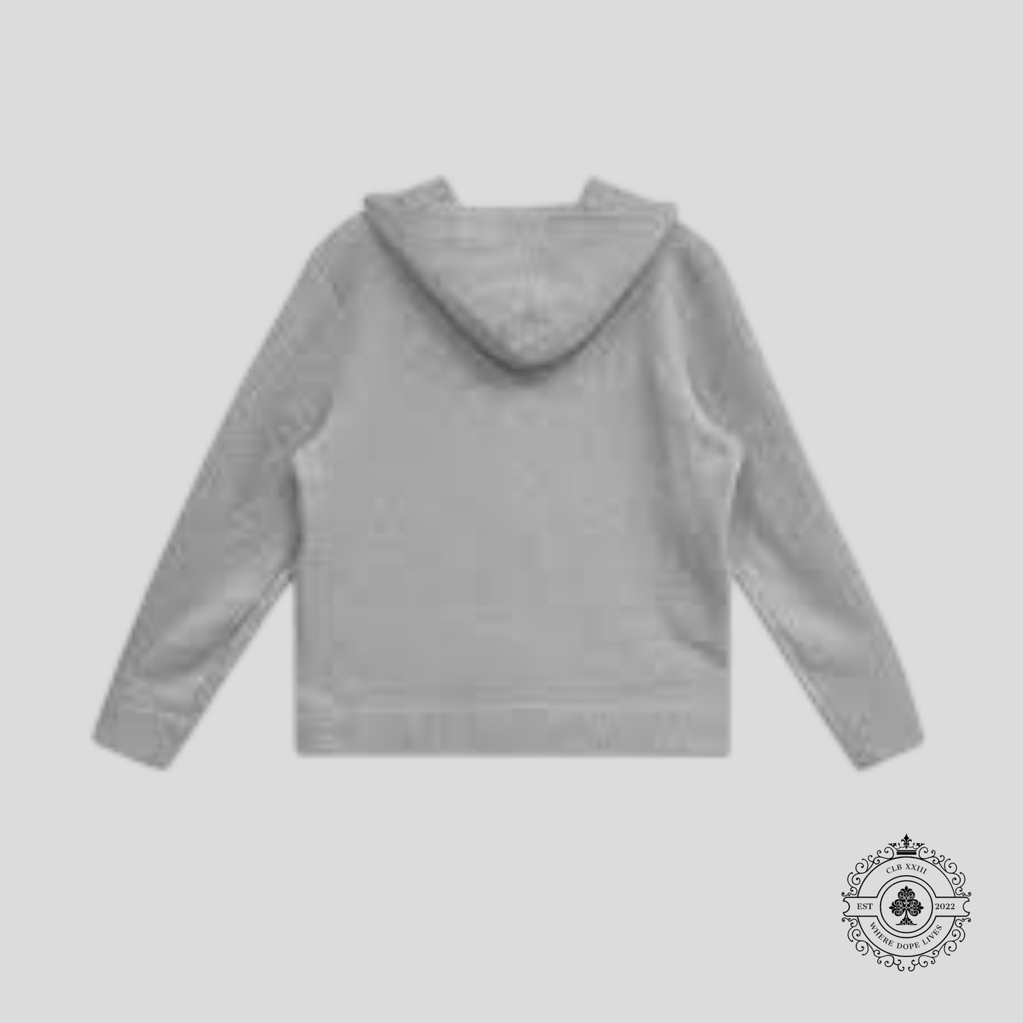 Chrome Hearts Life Sentence Cashmere Zip Up in Grey